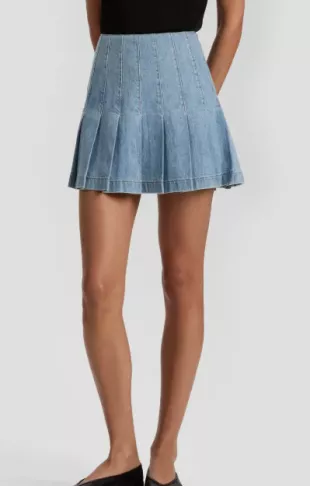 Carter Denim Mini Skirt