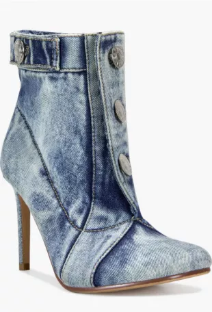 Moriah Bootie in Denim