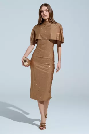 Dreke Said It Best Rhinestone Midi Dress