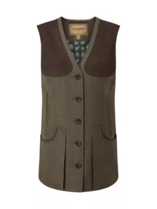 Industry S04 Marisa Abela Grey Hunting Vest