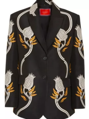 Shrinking S03 Jessica Williams Floral Blazer