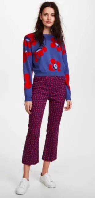 Michiko Pintuck Pants