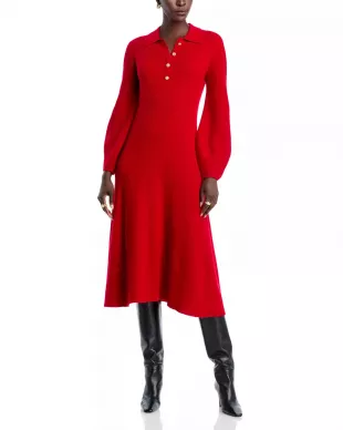 The Shawna Cashmere Sweater Dress