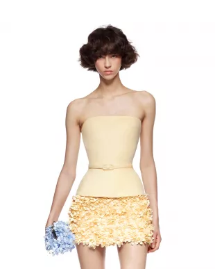 Trace Satin Overbust Corset