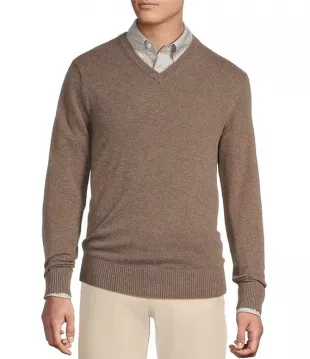 Blue Label V-Neck Cashmere Sweater