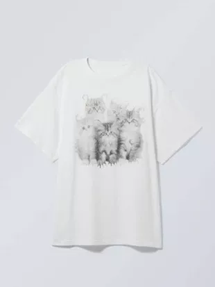 Steal 2026 Zara Dunne Kitten Printed Tee