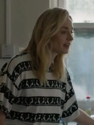 Steal 2026 Zara Dunne Black and White Tee