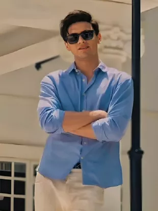 Nick Leister My Fault Blue Shirt