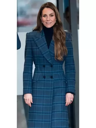 Kate Middleton Scotland Visit 2026 Tartan Coat