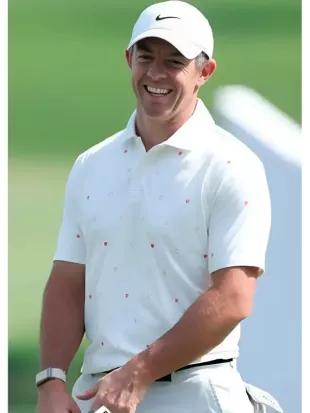 Rory McIlroy Hero Dubai Desert Classic 2026 Shirt