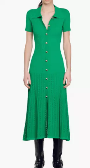 Lorel Short Sleeve Maxi Shirtdress