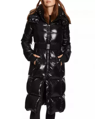 Long Noho Hooded Puffer Coat