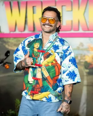 Angel Manuel The Wrecking Crew UK Premiere Shirt