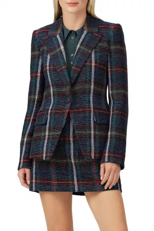 Zane Plaid Dickey Jacket
