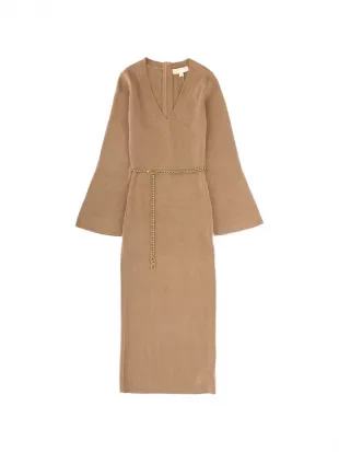 Kors Bell Sleeve Sweater Dress