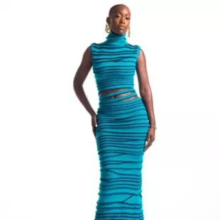 Amelia Layered Knit Dress