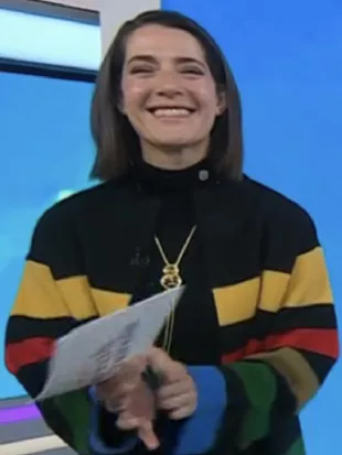 The Today Show Jenna & Sheinelle 2026 Daryn Carp Striped Jacket