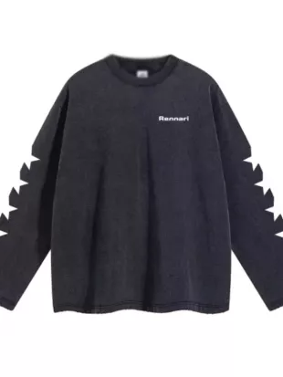 Love Island UK All Stars S03 Shaq Muhammad Star Printed Sleeve jumper