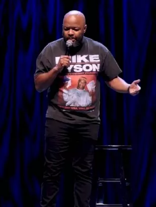 Bald Brothers: A Freestyle Comedy Show Kevin Fredericks Black Graphic Shirt