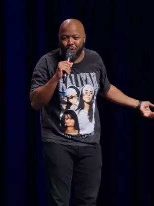 Bald Brothers: A Freestyle Comedy Show Kevin Fredericks Black Shirt