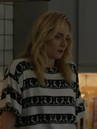 Steal Zara Dunne Black and White Tee