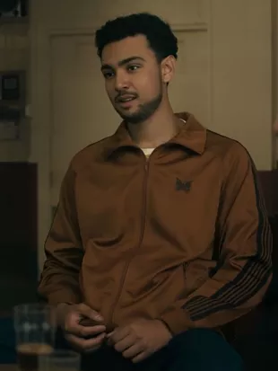 Steal Archie Madekwe Brown Track Jacket