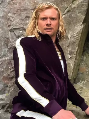 Jimmy Crystal 28 Years Later The Bone Temple Purple Tracksuit