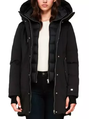Law and Order SVU S27 Mariska Hargitay Black Puffer Jacket