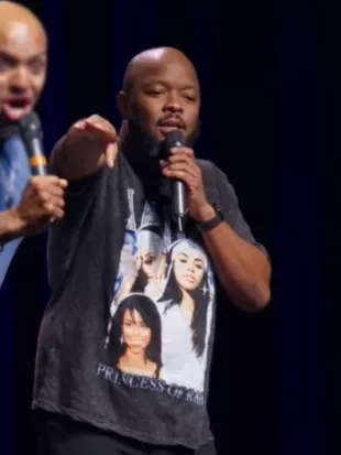 Bald Brothers: A Freestyle Comedy Show 2026 Kevin Fredericks Black Shirt