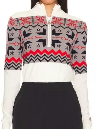 The Young and the Restless Abby Newman White Zip Sweater