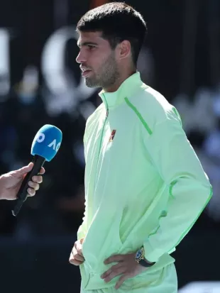 Carlos Alcaraz Australian Open 2026 Track Jacket