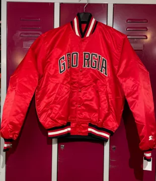 Vintage Starter Georgia Bulldogs Ncaa Satin Jacket