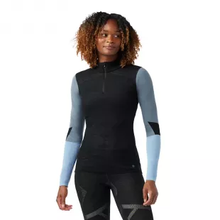 Intraknit™ Thermal Merino Base Layer Colorblock 1/4 Zip