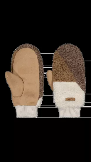 Wanten van nep-teddybont