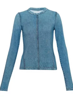 High Potential S2 Morgan Gillory Denim Shirt