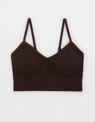 Seamless Rib Sports Bra