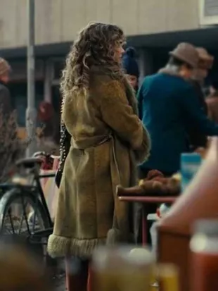 Ponies 2026 Haley Lu Richardson Fur Trim Suede Coat