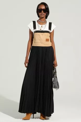 For The Streets Overall Maxi Dress
