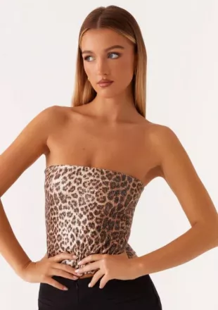 Feeling Fierce Sequin Tube Top