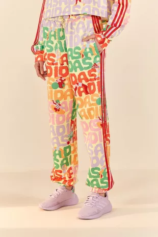 Trackpants in pearl citrine