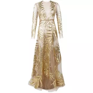 Gold Leaf Dress