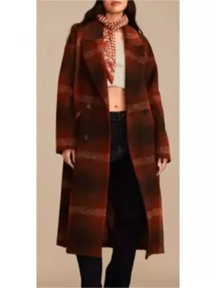 The Young And The Restless 2026 Sharon Case Plaid Coat