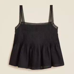 Elegant Black Camisole Top