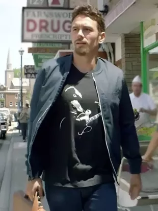 11.22.63 Jake Epping Blue Bomber Jacket