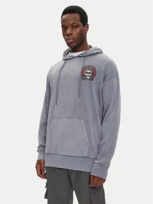 Blue Regular Fit Sweatshirt