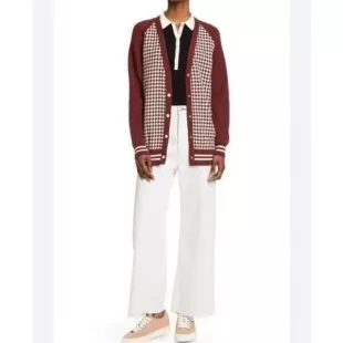 Houndstooth Cardigan