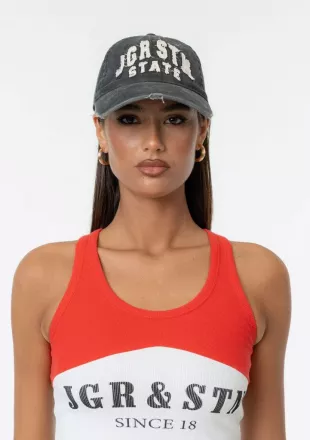 Mimi Cap - Washed Black