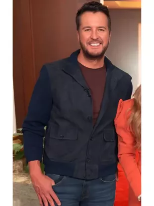 American Idol S24 Luke Bryan Navy Jacket