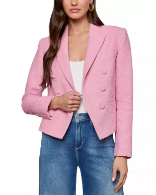 Brooke Double Breasted Crop Blazer