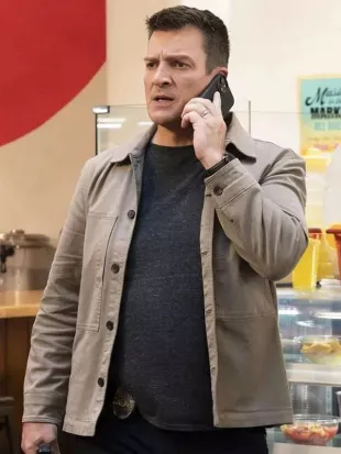 Nathan Fillion The Rookie S08 Cotton Jacket
